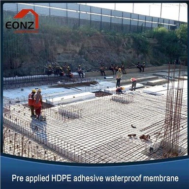 HDPE Uiscedhíonach Membrane Uiscedhíonta